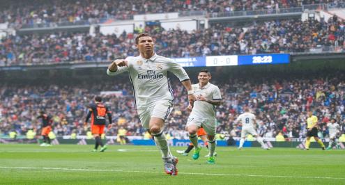 بالفيديو.. رونالدو الهداف التاريخي للدوريات الست الكبرى